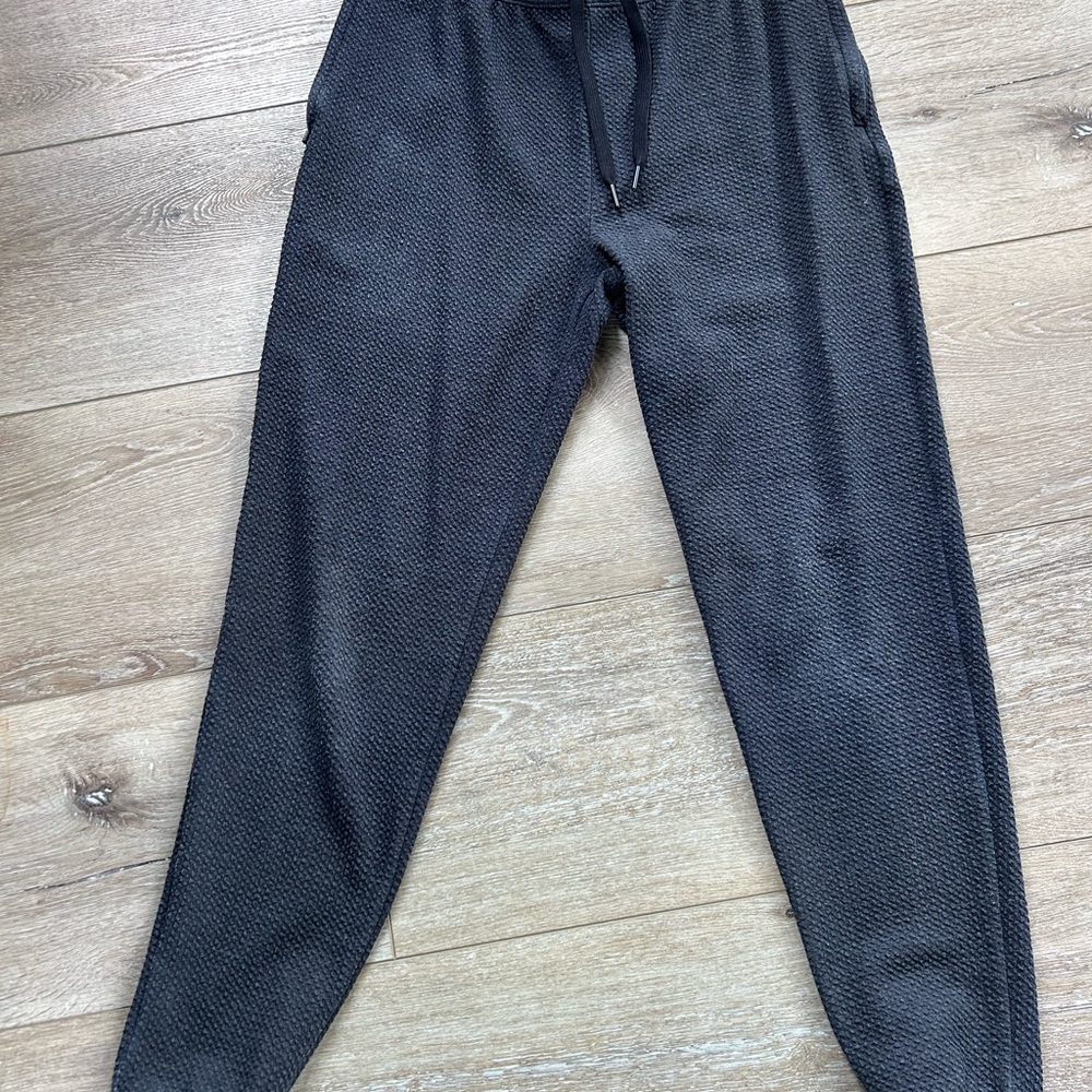 All in Motion Textured Black Joggers